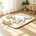 Washable Pet Sleeping Mat – Foam Filled Soft Dog Cat Bed – Custom Pet Bed Manufacturer China